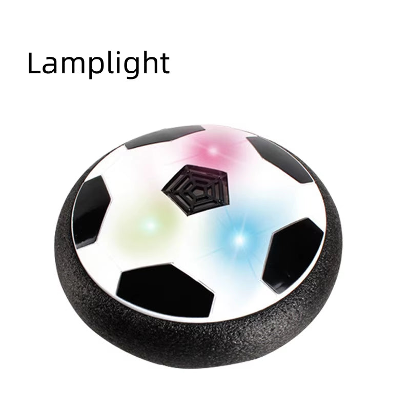 Soccer Kids Toy USB Rechargeable Hover Ball Colored LED Lights for Kid Gifts Gliding Air Cushion Floating Kids Soccer Game