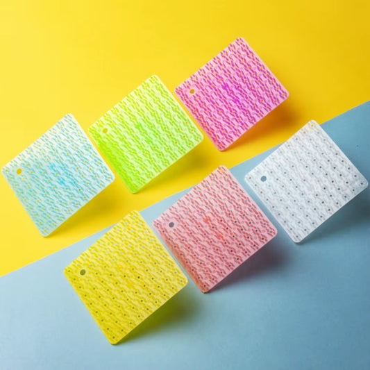 Portable Plastic Vegetable Clean Brush 9Cm Kitchen Gadget Finger-Cot Brush Potato Carrot Dish Scrubber Cleaning Accessories