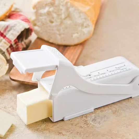 【N】Adjustable Butter Cheese Dispenser with Stainless Steel Blade for Making Breads Butter Cutting Baking Tools Cheese Splitter