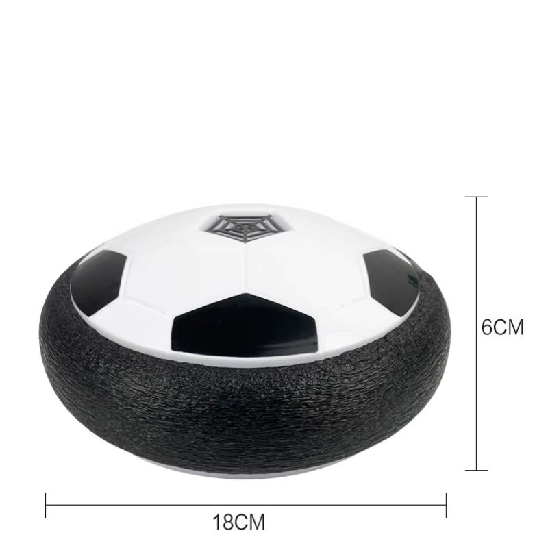 Soccer Kids Toy USB Rechargeable Hover Ball Colored LED Lights for Kid Gifts Gliding Air Cushion Floating Kids Soccer Game